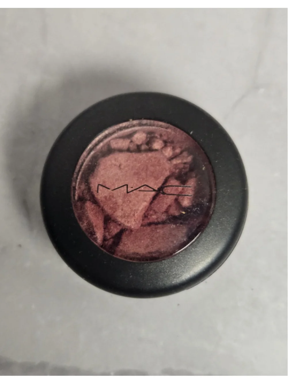 MAC Cosmetics brand Eyeshadow in the Shade In Living Pink.
